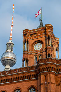 Low angle view of tower