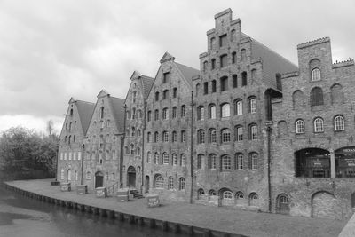 Built structure against the sky