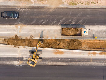 View of construction site