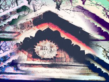 Low angle view of old building