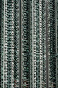 Full frame shot of modern buildings in city