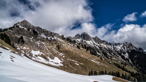 Schneid and gehrenspitze in spring