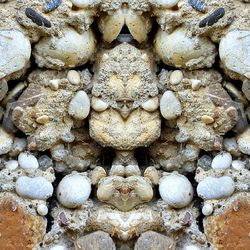 Full frame of rocks