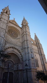 Low angle view of cathedral against sky