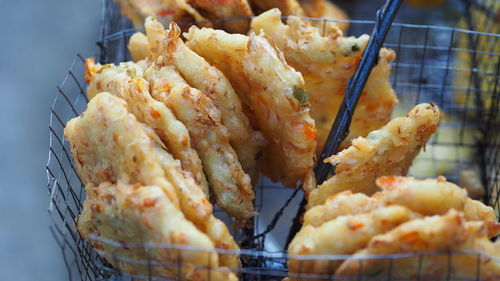 Close-up of food in container