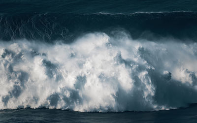 Scenic view of sea waves