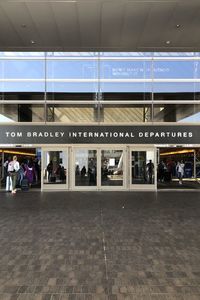 Group of people at airport