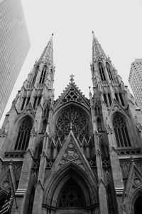 Low angle view of cathedral