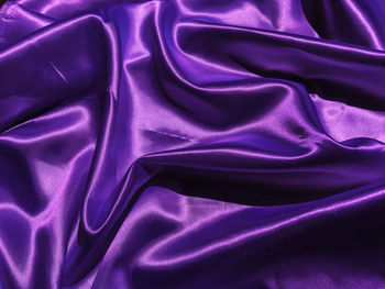 Full frame shot of purple fabric