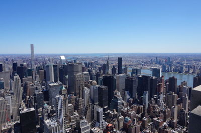 Aerial view of city