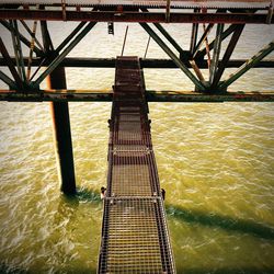 Pier in sea