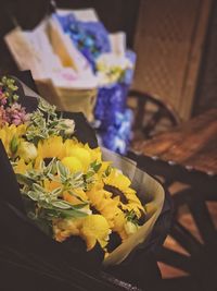 Close-up of yellow flowers