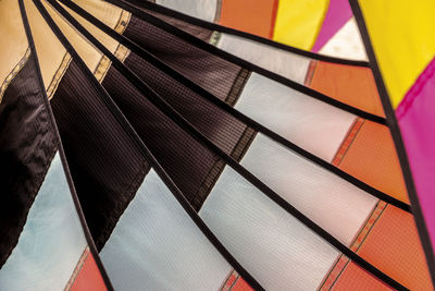 Full frame shot of multi colored umbrellas