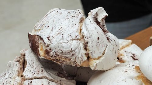 Close-up of ice cream