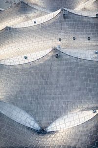 High angle view of footpath by swimming pool