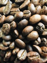 Full frame shot of coffee beans