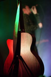 Close-up of guitar