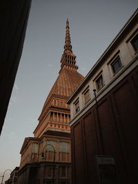 Low angle view of building against sky