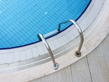 Close-up of swimming pool