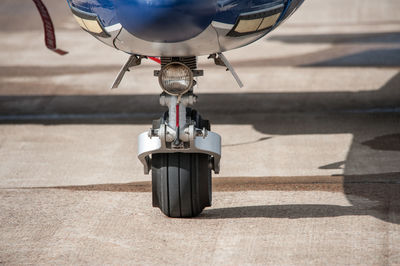 Nose wheel of an aircraft
