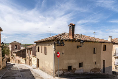 Scenic view of the old medieval town of lerma