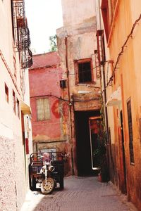 Street amidst buildings in city