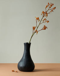 Simple vase with a flower