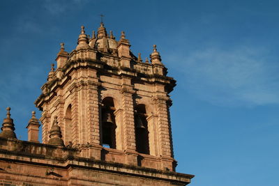 Low angle view of a temple