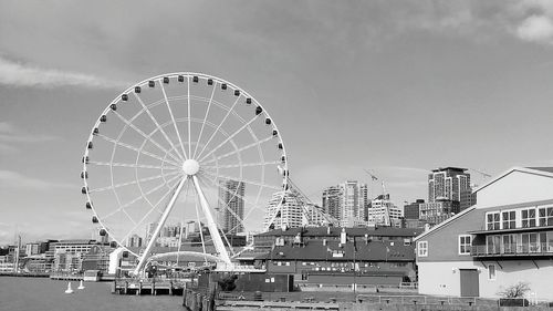 Ferris wheel against sky