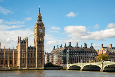 Big ben and westminster bridge