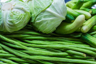 Full frame shot of vegetables for sale in market