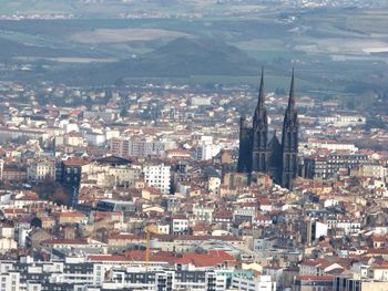 Aerial view of cityscape