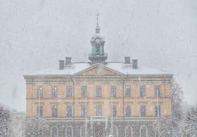 View of building in winter