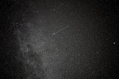 Full frame shot of sky at night