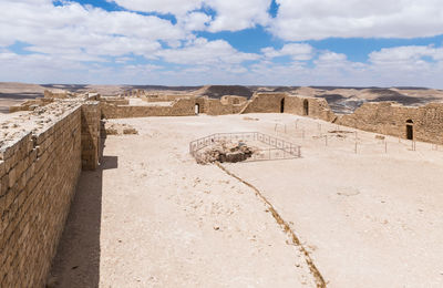 Panoramic view of castle against sky