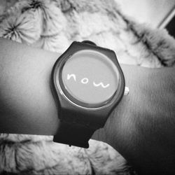 Close-up of hand holding camera