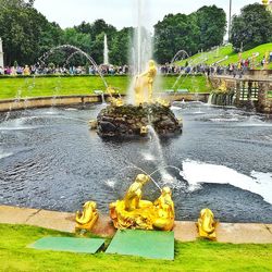 Fountain in park