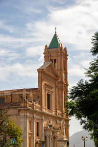 Low angle view of cathedral against sky