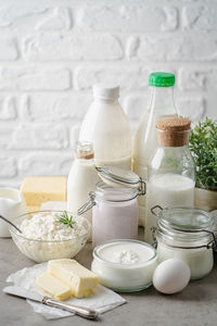 Close-up of food on table