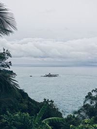 Scenic view of sea and sky