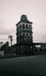 Low angle view of building against sky