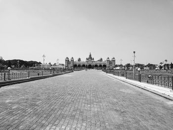 Walkway leading towards building