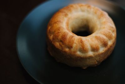 Close-up of dessert in plate