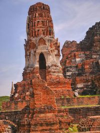 View of temple against sky