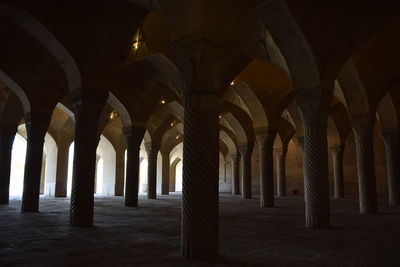 Interior of old building