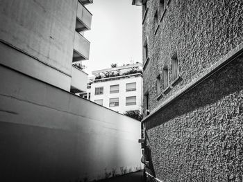 Low angle view of residential building