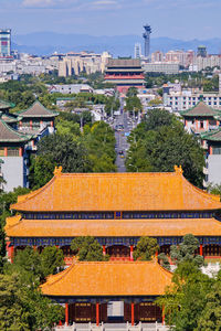 View of buildings in city