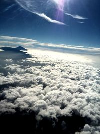 Scenic view of cloudscape against sky