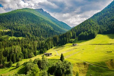 Panoramic view of landscape against sky