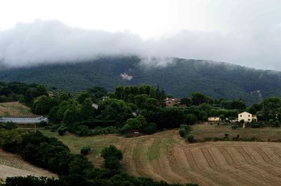 Scenic view of mountains